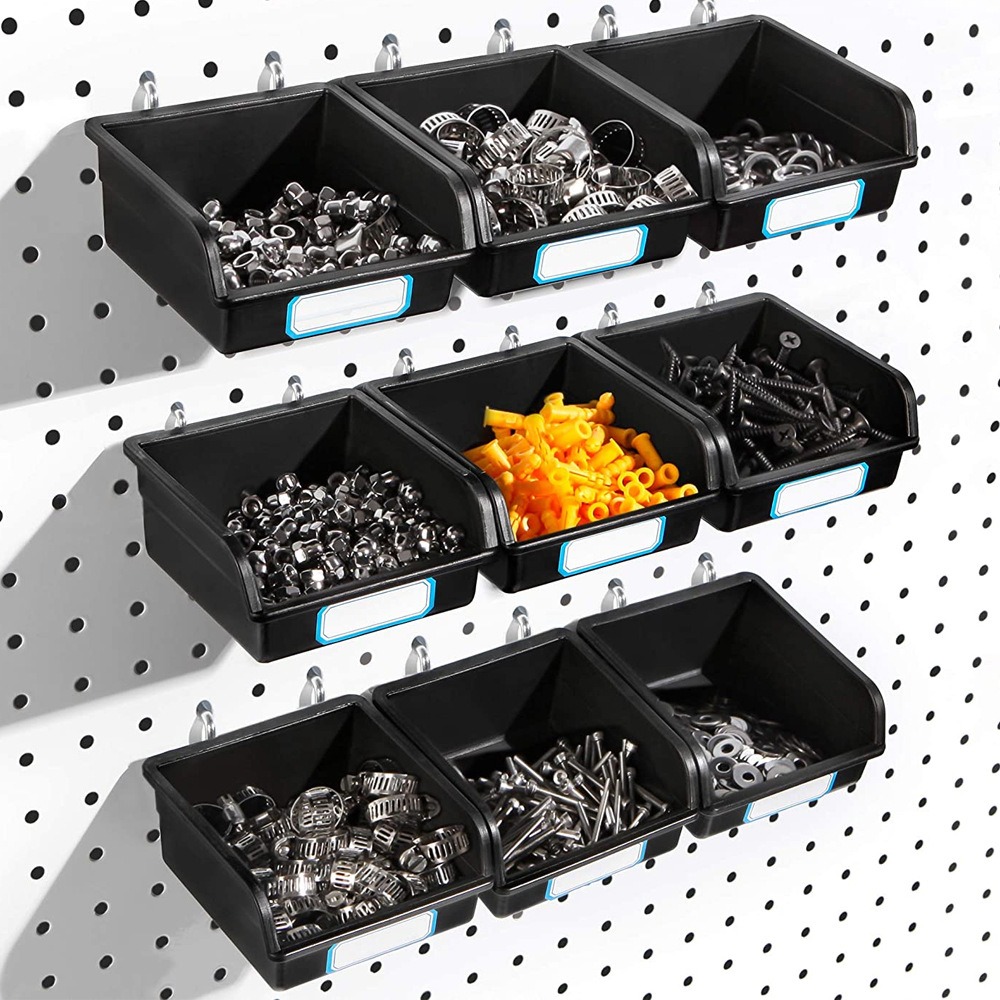 Tech Accessories - 1/6 Sets Pegboard Bins with Hooks
