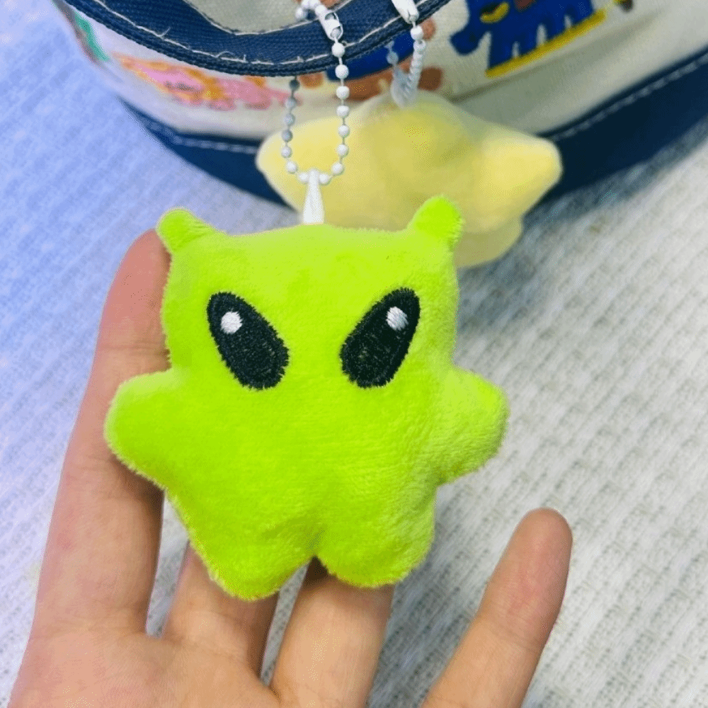 Tech Girl Accessories - Cartoon Soft Plush Backpack Pendant Cute