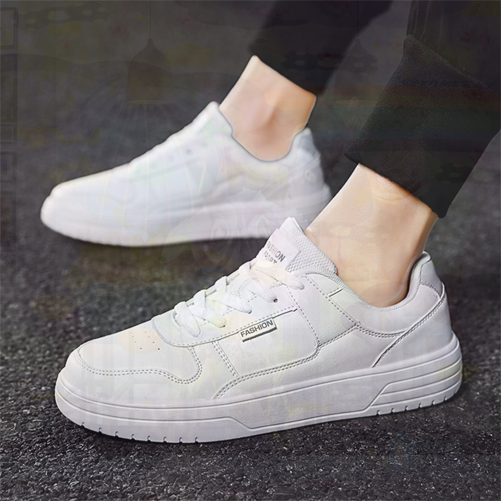 Tech Accessories Gift Ideas - With Ties PU Leather Shoes 41