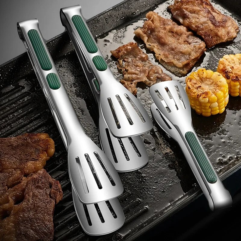 Hi Tech Kitchen Accessories - 1pc Non Slip Stainless Steel Food
