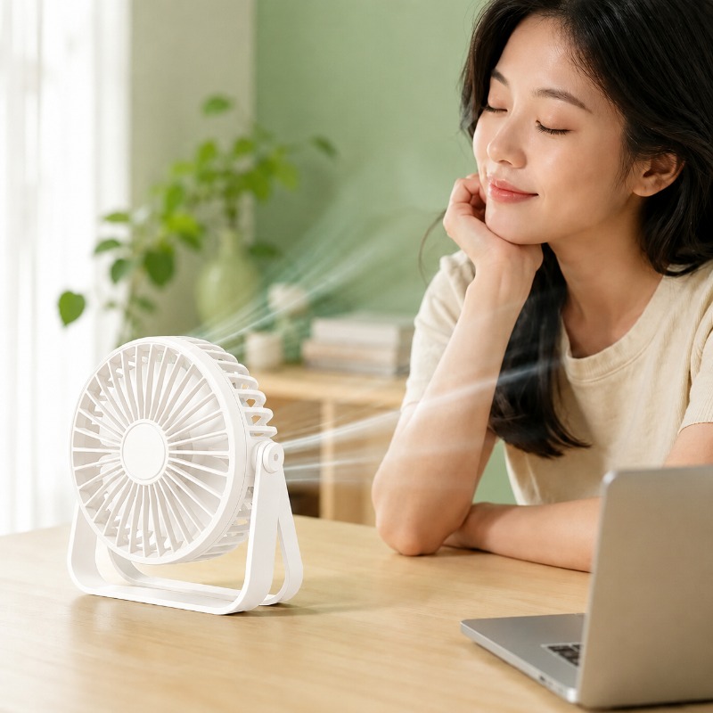 Usb Fan Silent - Mini Silent USB Desktop Portable Small