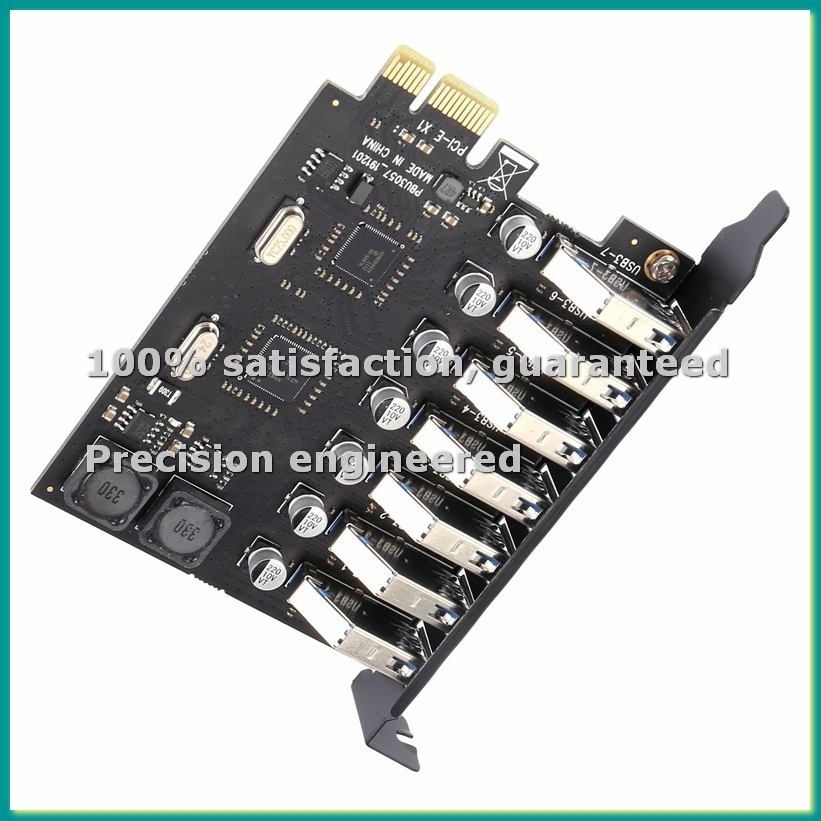 USB 3.0 PCI-E Expansion Card A - Usb Hub 7 Port recension och pris