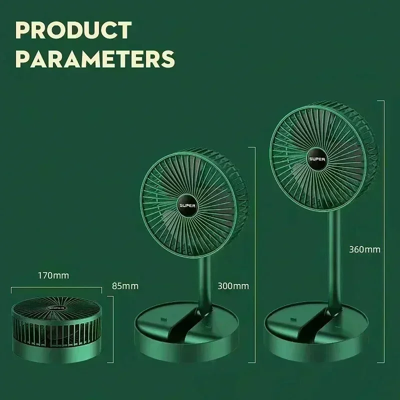 Adjustable Folding USB Fan Min - Usb Fan Silent recension och pris