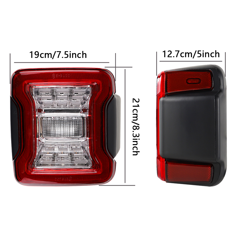 LED Tail Lights for Jeep Wrang - Tech Computer Accessories recension och pris