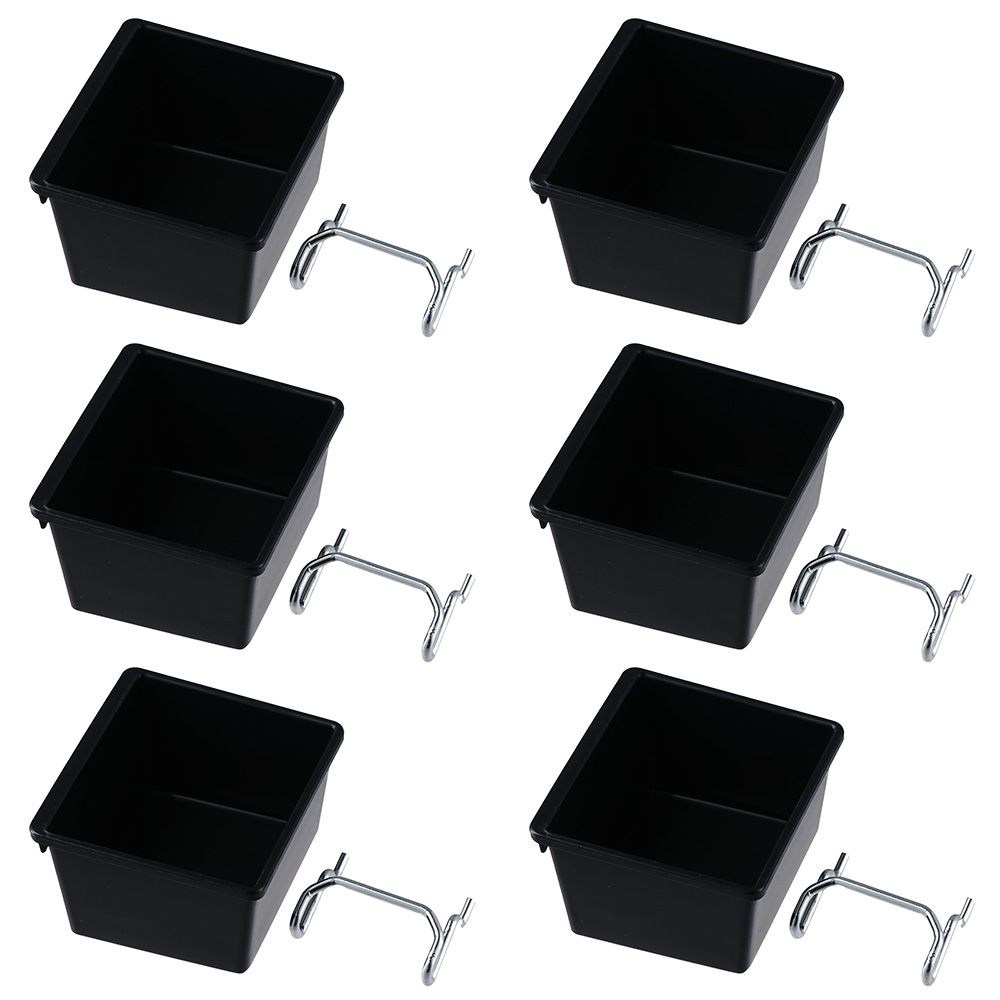 1/6 Sets Pegboard Bins with Ho - Tech Accessories recension och pris