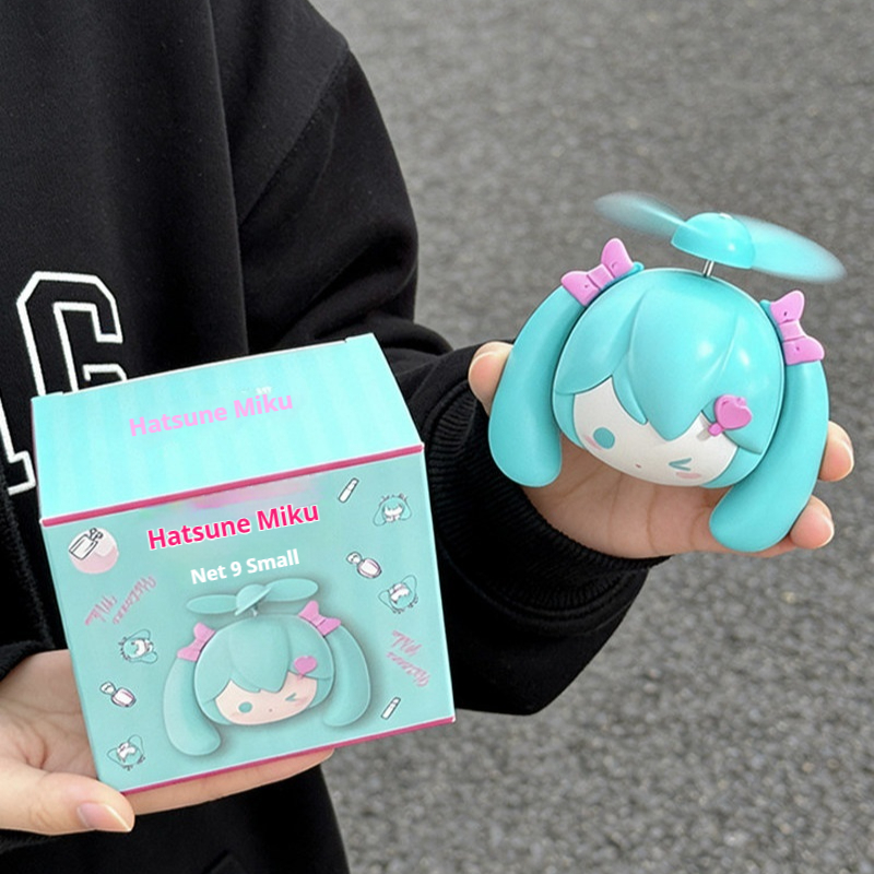 Cute Miku Mini Handheld Fan Us - Usb Fan Silent recension och pris
