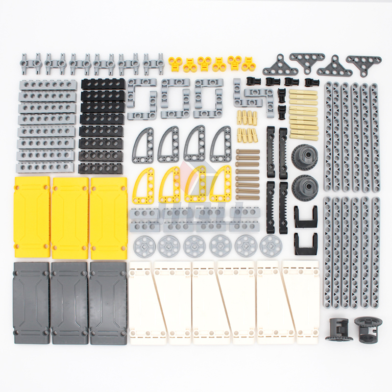 128 Pcs MOC High-Tech Construc - Tech Accessories Kit recension och pris