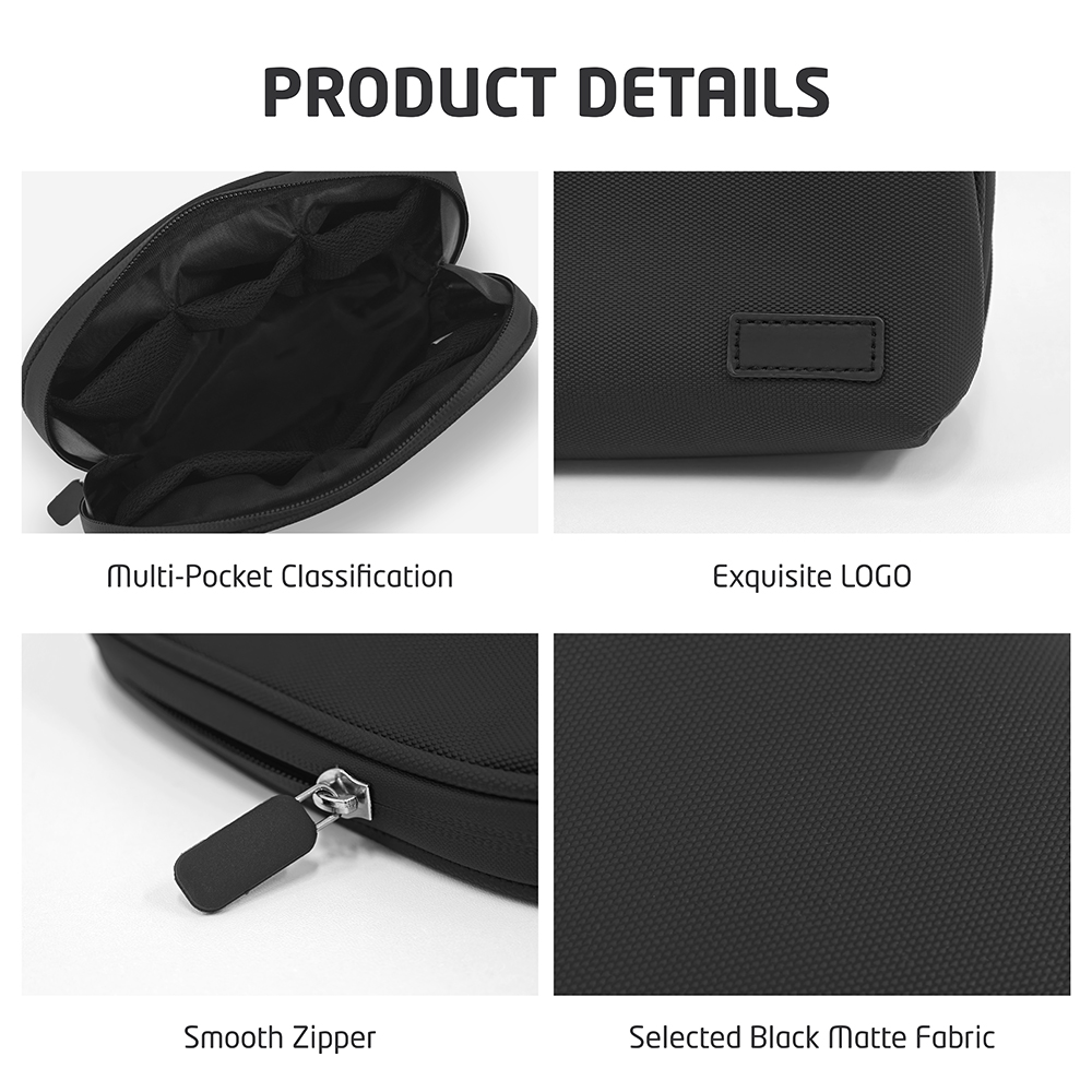 Lightweight Water Resistant Te - Tech Accessories Travel Bag recension och pris