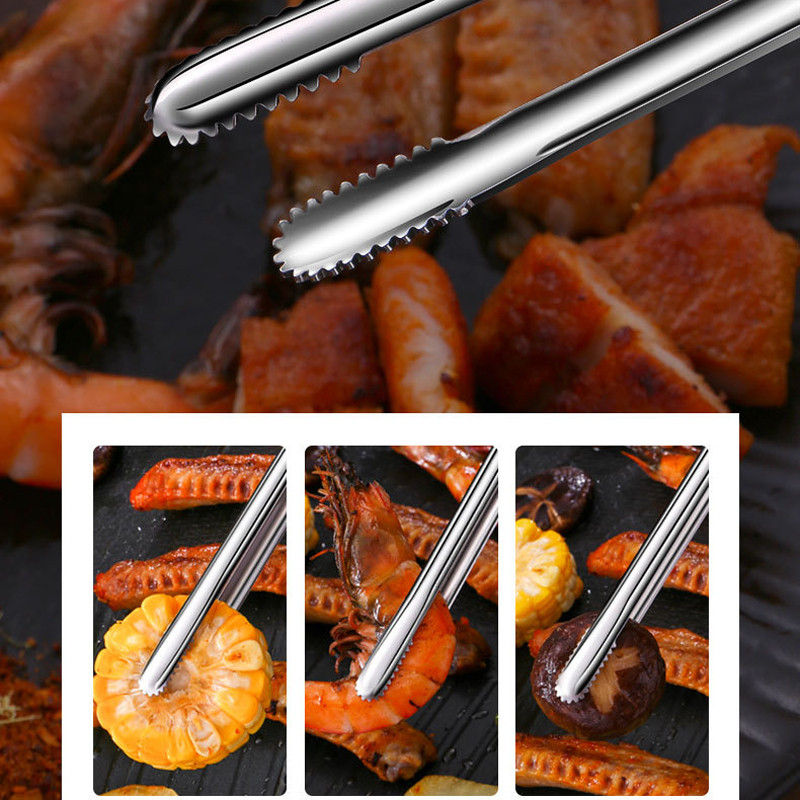 Stainless Steel Grill Tongs Fo - Hi Tech Kitchen Accessories recension och pris