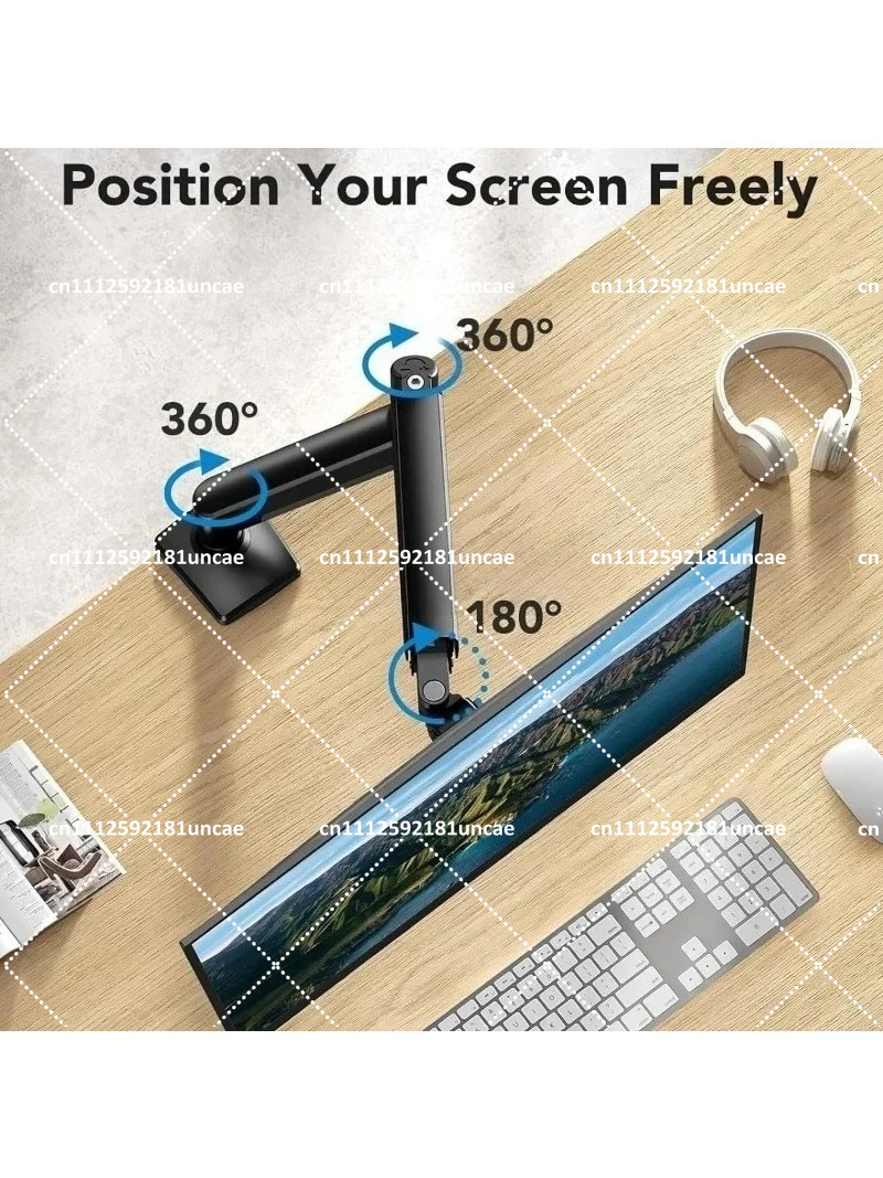 Single Monitor Arm, Aluminum A - Monitor Arm Single recension och pris