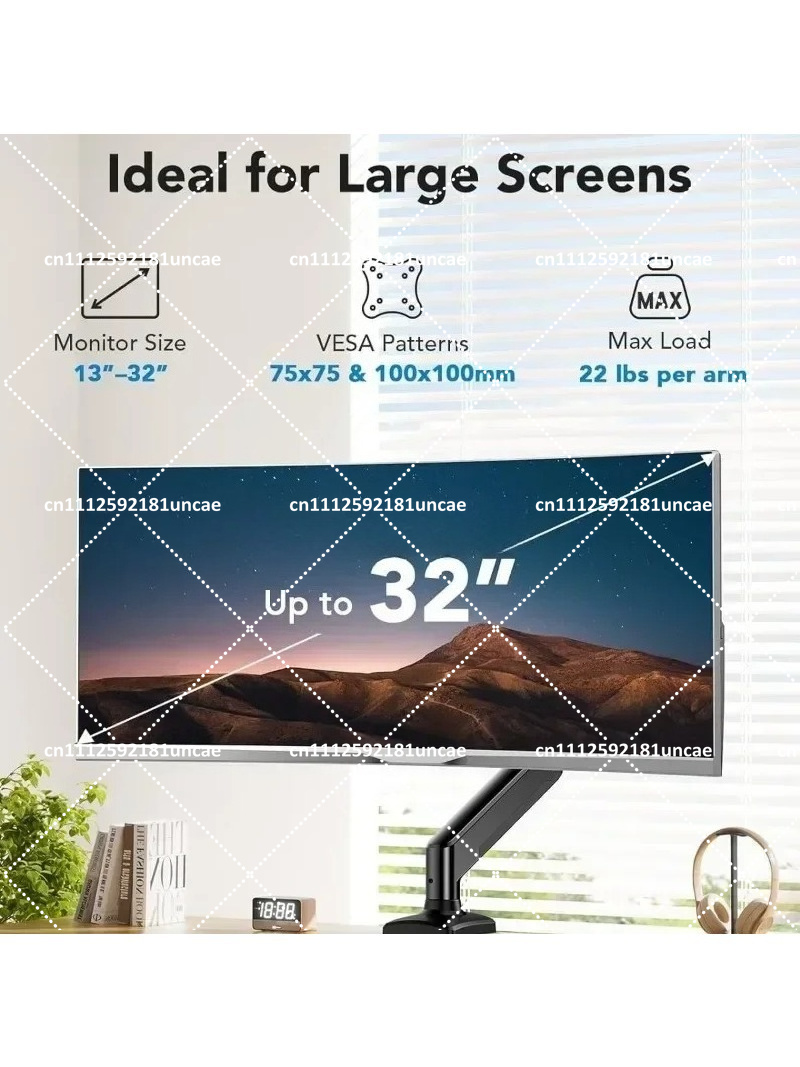 Single Monitor Arm, Aluminum A - Monitor Arm Single recension och pris