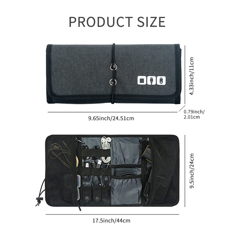 Travel Cable Storage Bag，Elect - Tech Accessories Travel Bag recension och pris