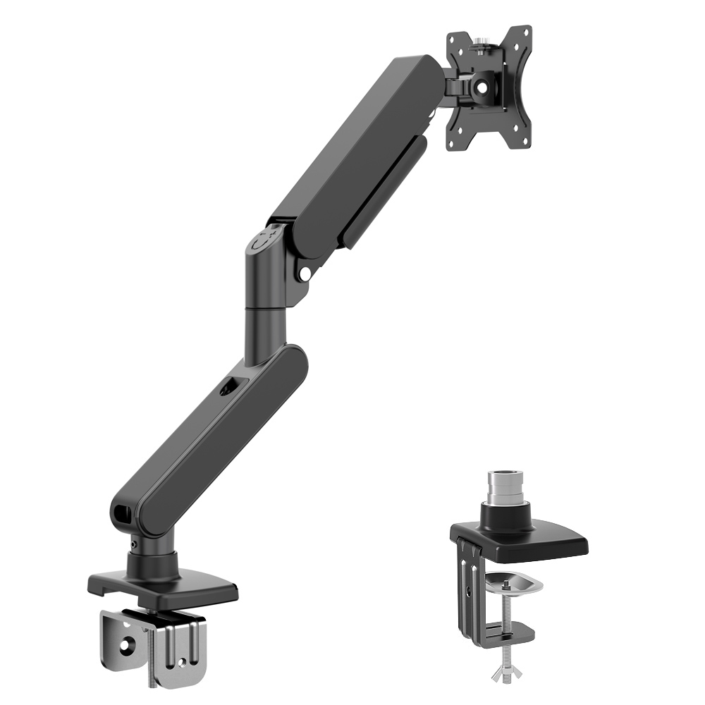 White Single Monitor Arm Desk  - Monitor Arm Single recension och pris
