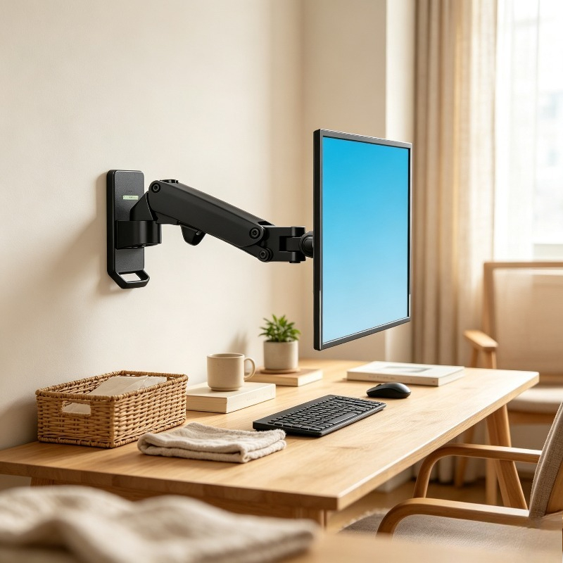 Gas Spring Full Motion Monitor - Monitor Arm Single recension och pris
