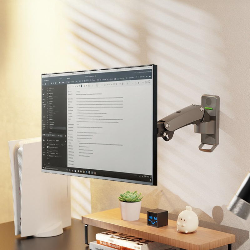 Gas Spring Full Motion Monitor - Monitor Arm Single recension och pris