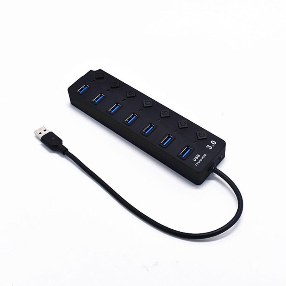 7 in 1 USB 3.0 Hub Independent - Usb Hub 7 Port recension och pris