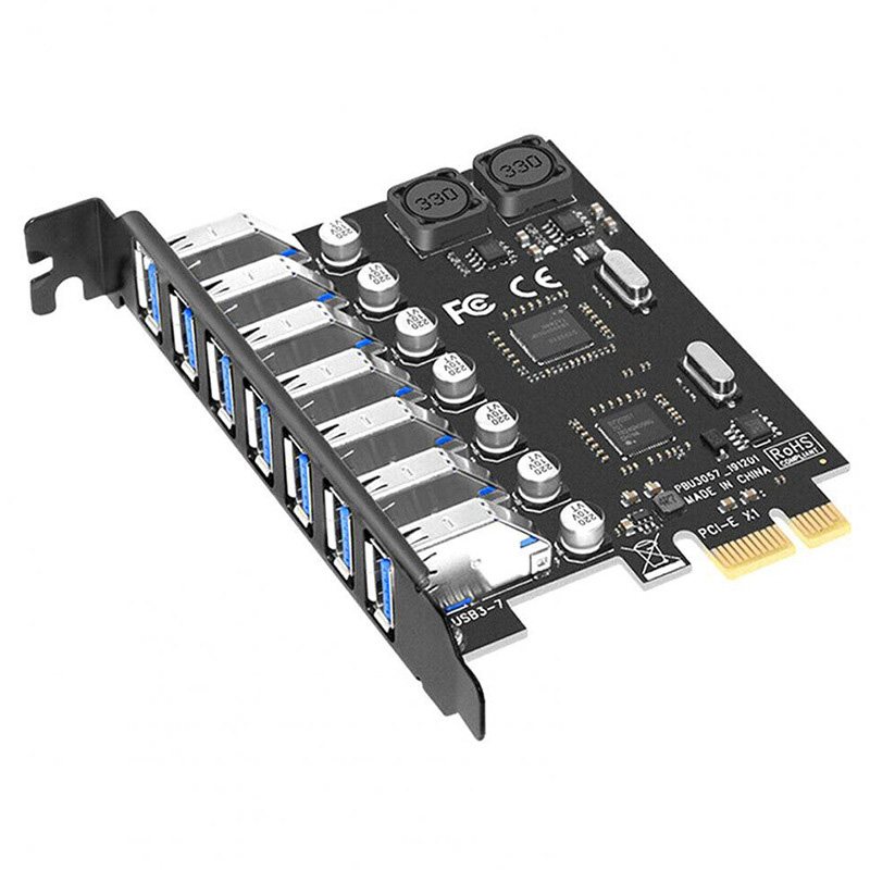 NEW 2026 7 Port USB 3.2 Gen1 E - Usb Hub 7 Port recension och pris