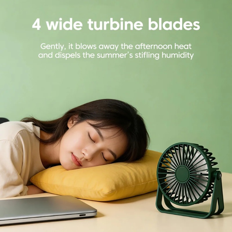 Mini Silent USB Desktop Portab - Usb Fan Silent recension och pris