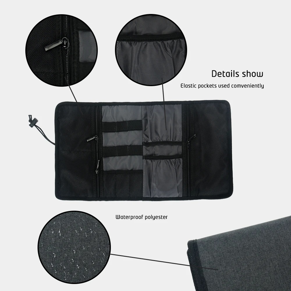 Electronic Organizer Cord Pouc - Tech Accessories Travel Bag recension och pris