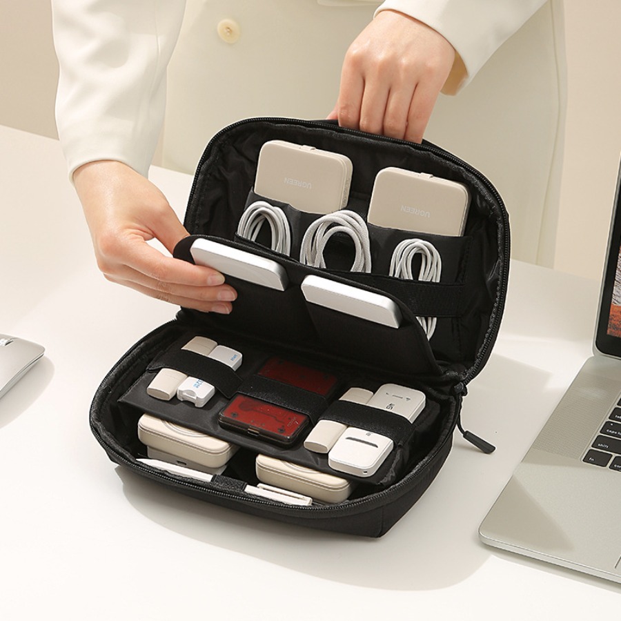 Portable Travel Cord Organizer - Tech Accessories Travel Bag recension och pris