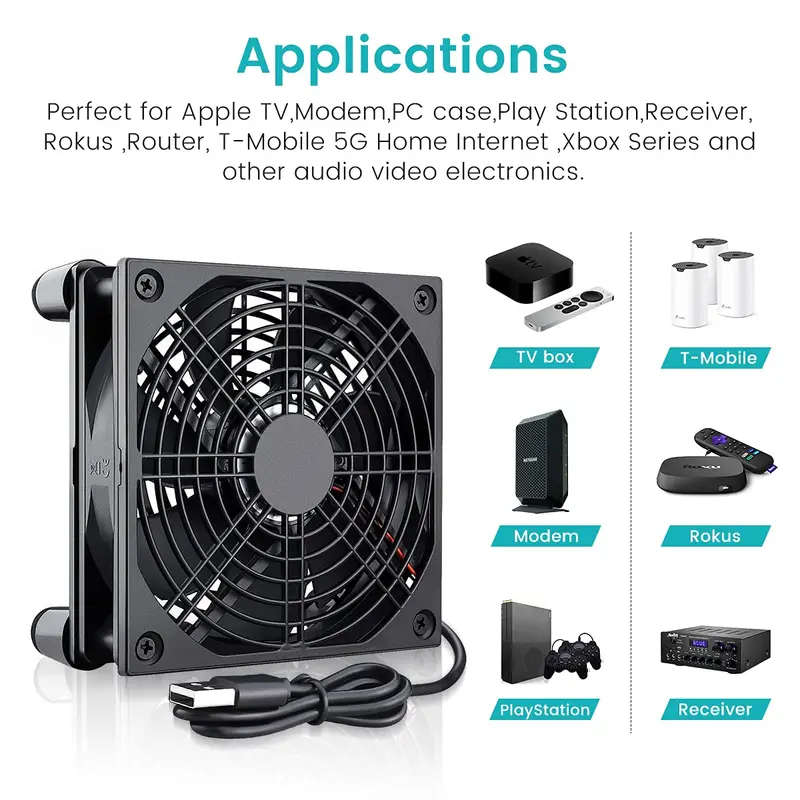 USB Powered Computer PC Case F - Usb Fan Silent recension och pris