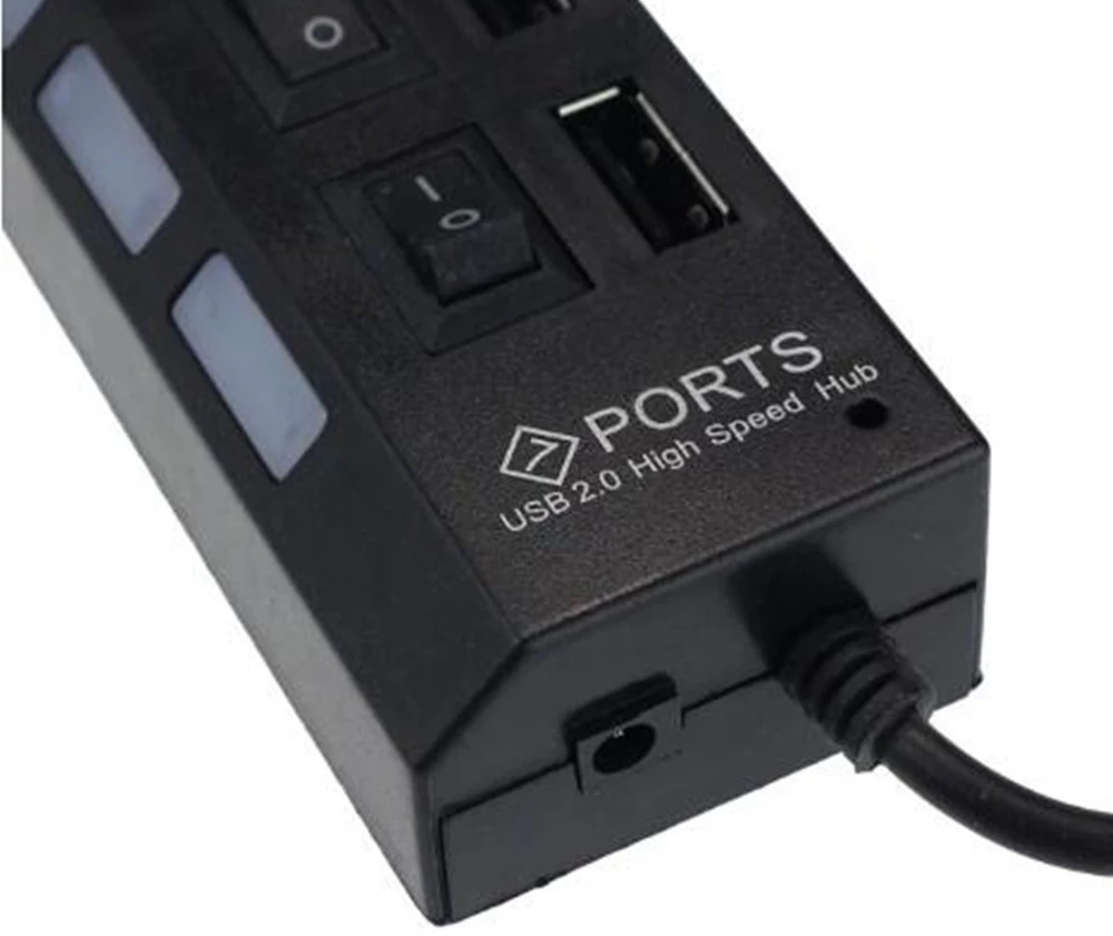 USB 2.0 Hub USB High Speed Spl - Usb Hub 7 Port recension och pris