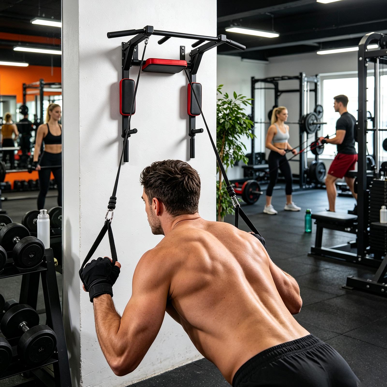 Wall-Mounted Pull-up Bar Fitne - Tech Accessories recension och pris